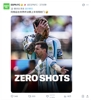 有点难了❗️ESPN：阿根廷上半场0射门